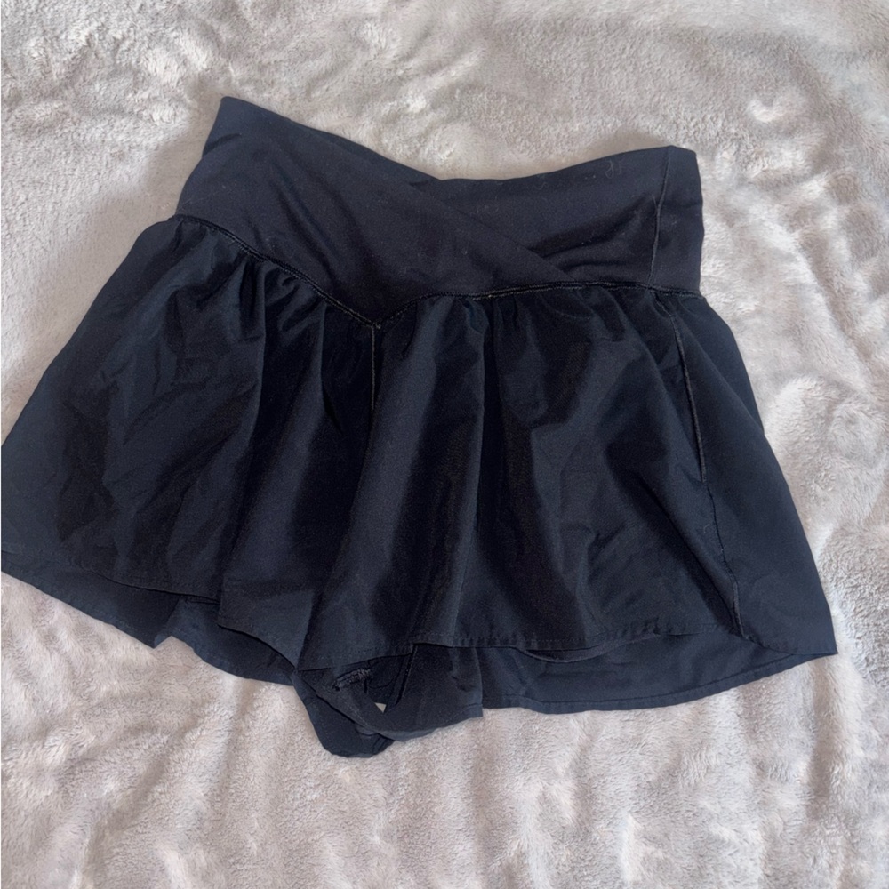 Aerie Black Athletic Shorts